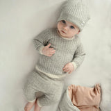 Ribbed Knit Retro Beanie