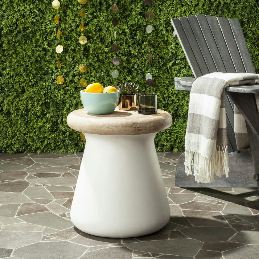 Indoor & Outdoor Button Accent Stool