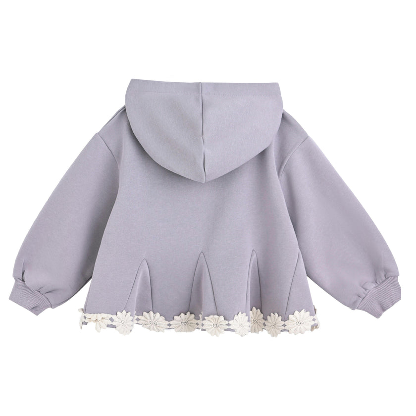 Light Purple Lace-Trim Set