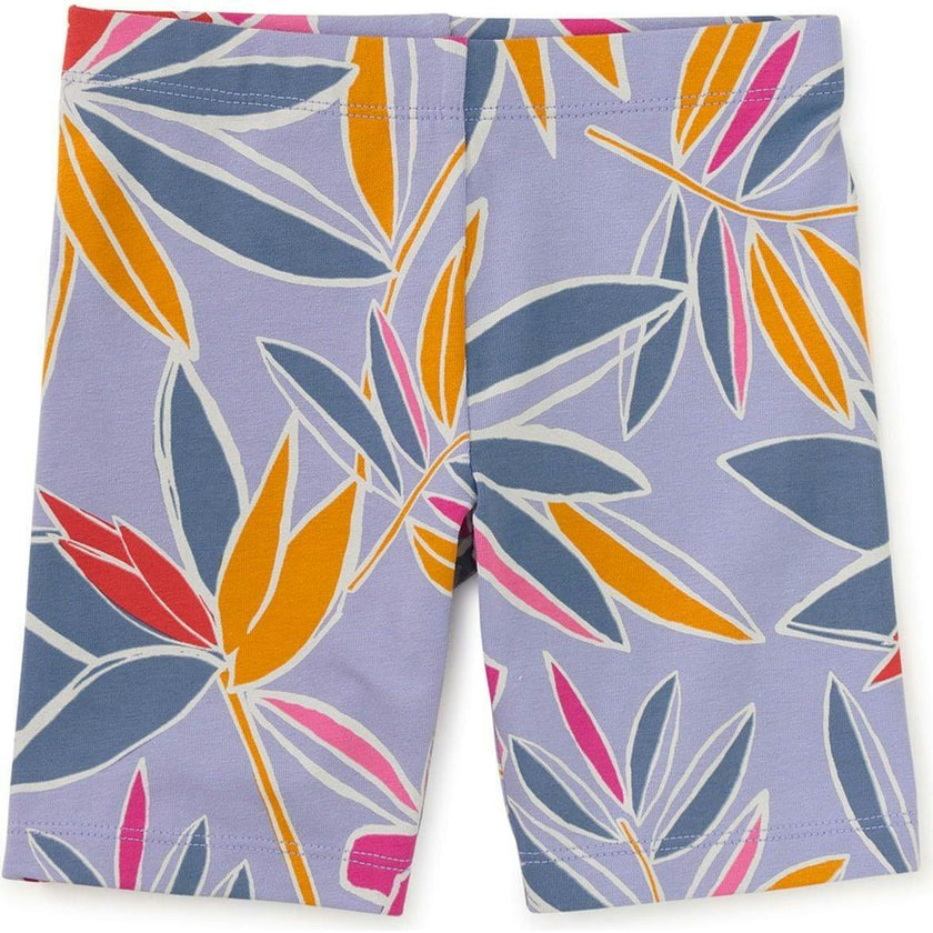 Printed Bike Shorts, Blue