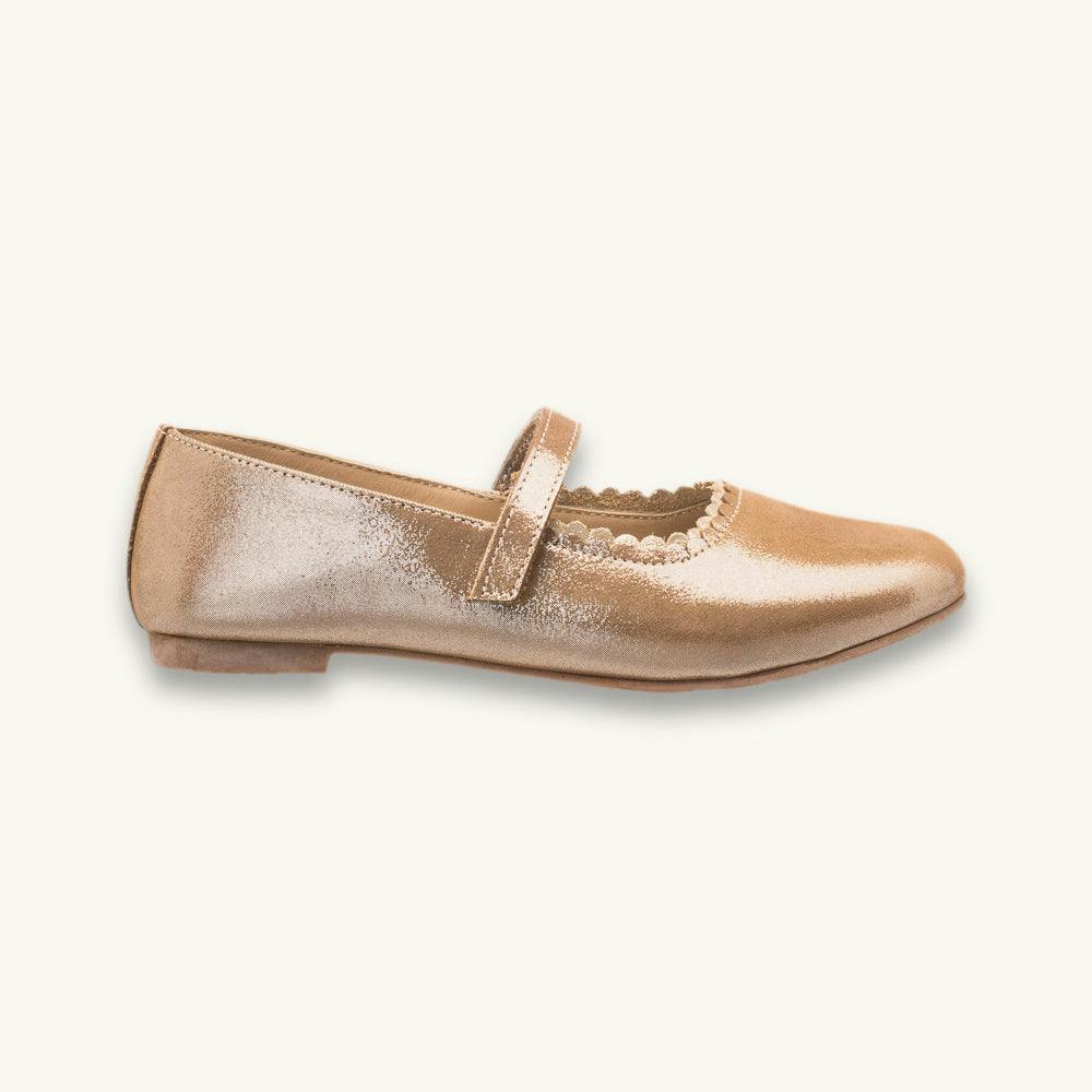 Aria Ballet Flat | Blush Leather