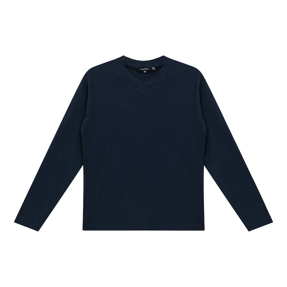 V Neck Raglan Top