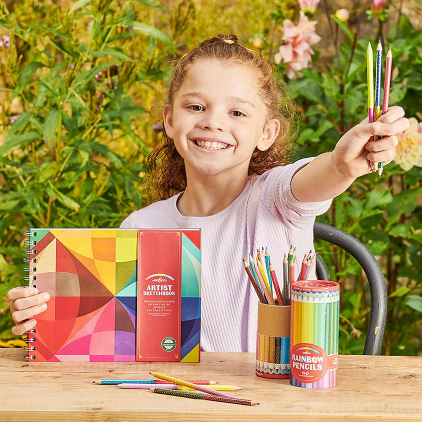 Double-Sided Colored Pencils: Rainbow - 25pc