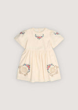 Narcise Dress Ecru