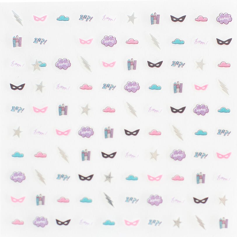 Girl Power Nail Stickers
