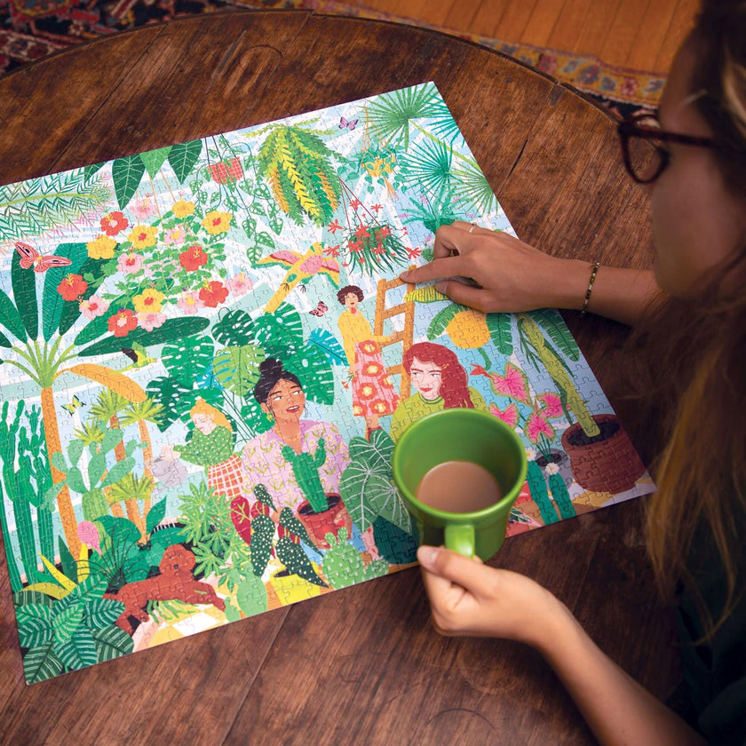 Piece and Love Plant Ladies 1000 piece Puzzle