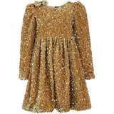 Golden Party Shimmer Dress