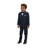 Navy Blue Peak Lapel Tuxedo