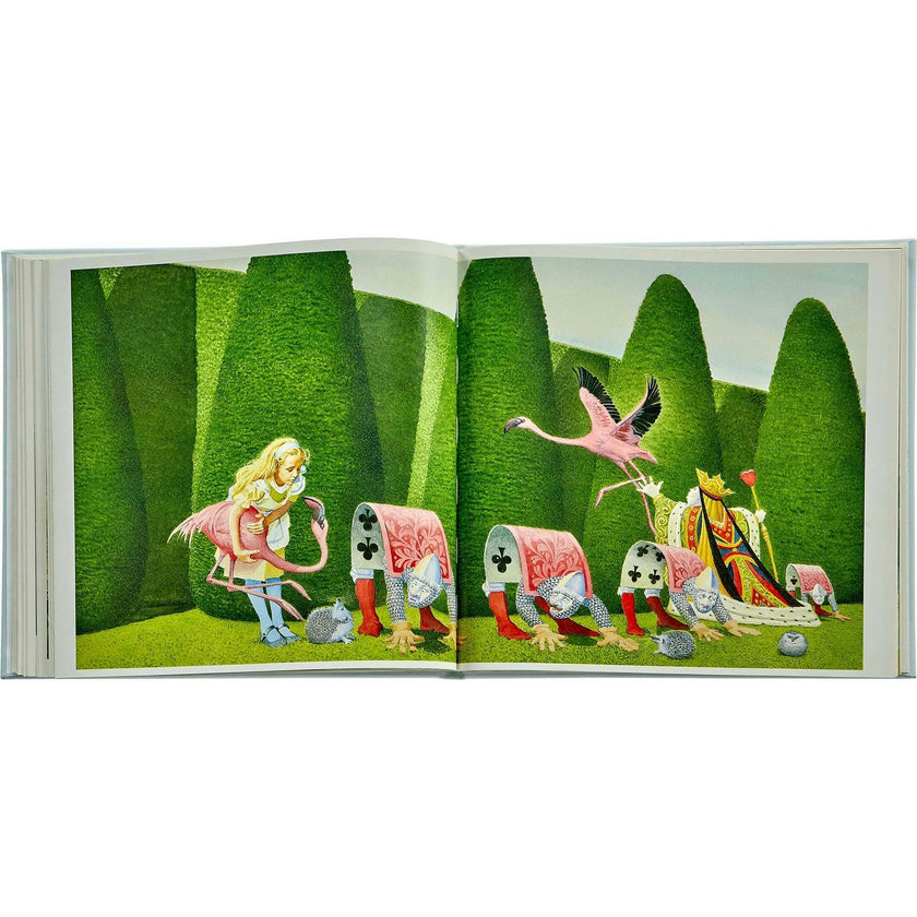 Alice's Adventures in Wonderland Leather Bound Classic Children's Book
