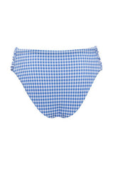 Mid Rise Ruched Bottom in Blakely Gingham