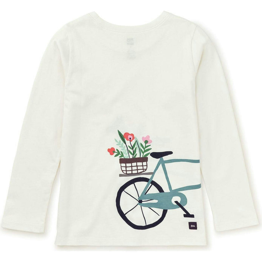 Wheelie Fun Graphic Tee, White