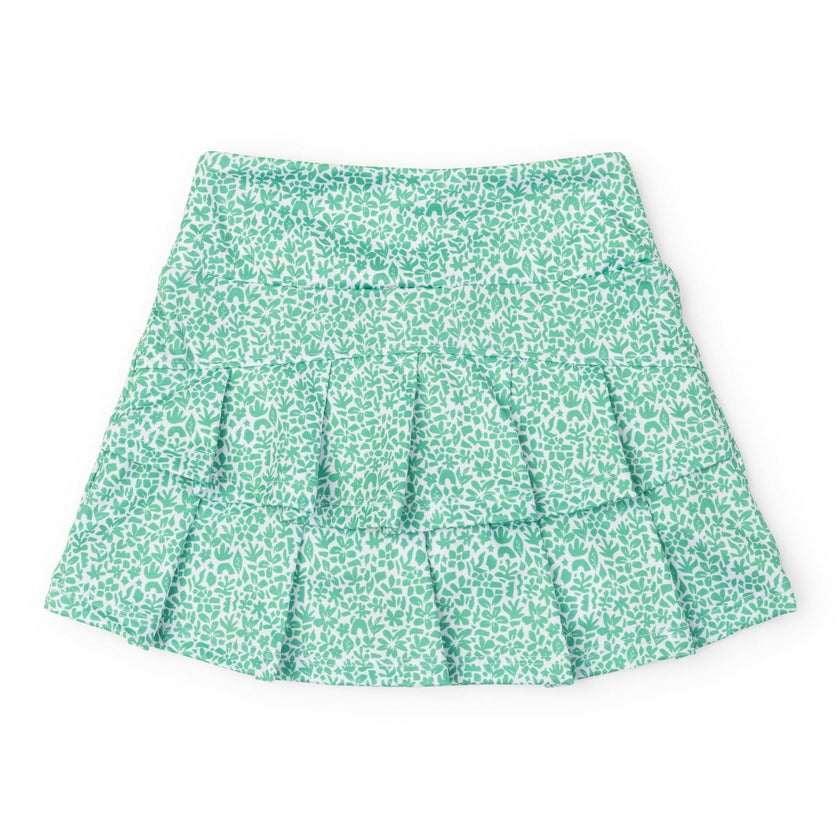 Margot Girls' Performance Skirt by LH Sport - Mod Meadow Classic Green