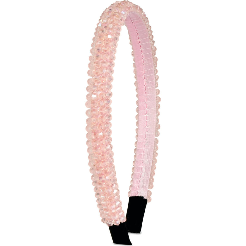 5 Pack Rhinestone Headbands in Reusable Pouch