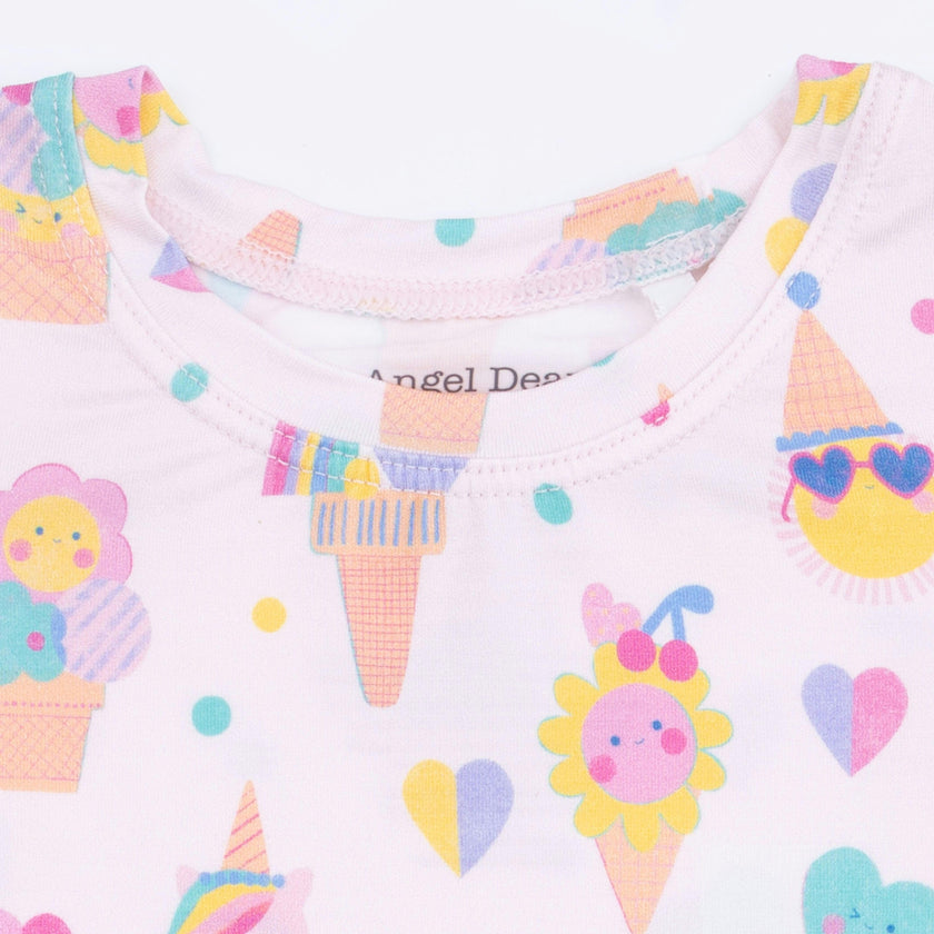 Ice Cream Fun Crew - Loungewear Short Set