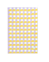 Blanket CUBICS Lilac / Sun Print 4.25 x 6.5ft