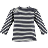 Puff Sleeve Stripes Top