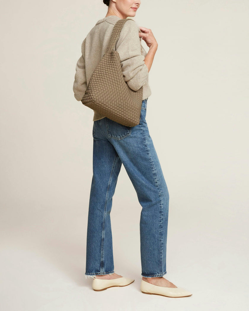 Nomad Medium Hobo | Cashmere
