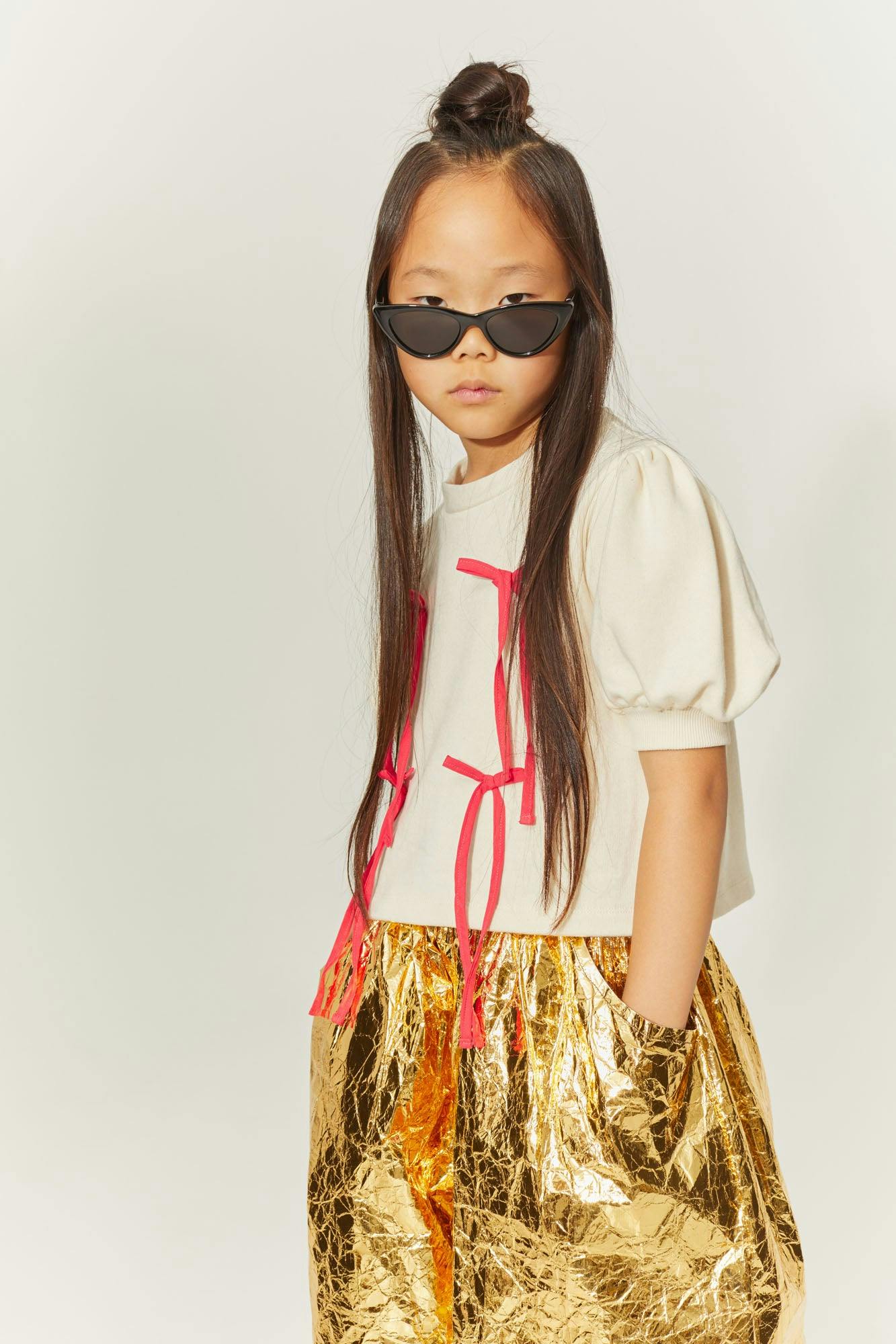 Cream Balloon Sweatshirt