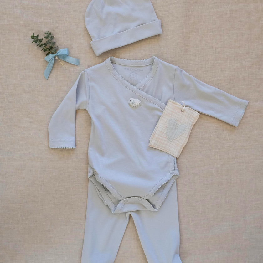 Embroidered Three Piece Set