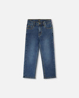 Stretch Jeans Navy Blue Denim
