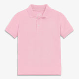 Kids short sleeve pique polo