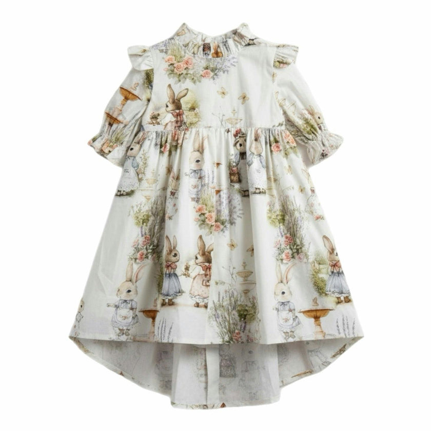 Aoki Dress-Bramble Rabbit Short Sleeve