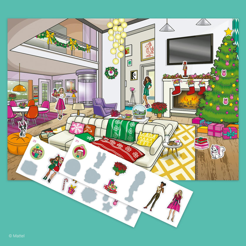 Sticker Book Advent Calendar: Barbie