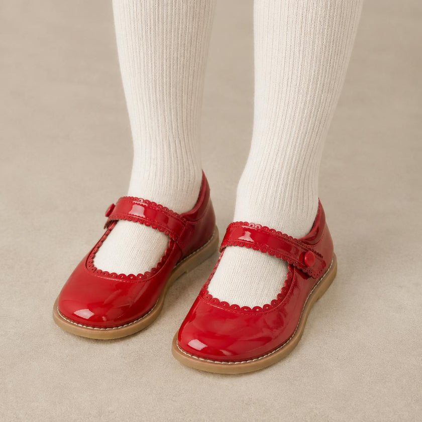 Mary Jane | Red Patent Leather