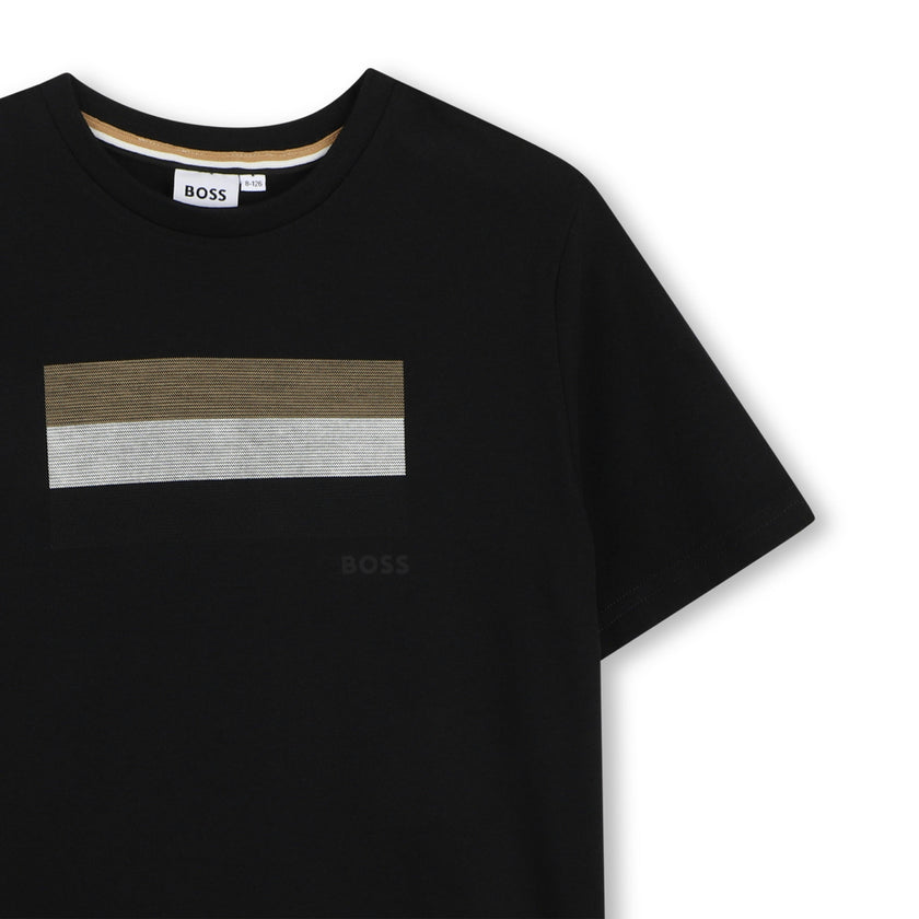 Black Multi-Tone Graphic T-Shirt