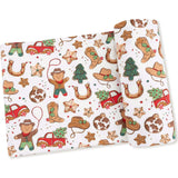 Cowboy Christmas - Swaddle Blanket