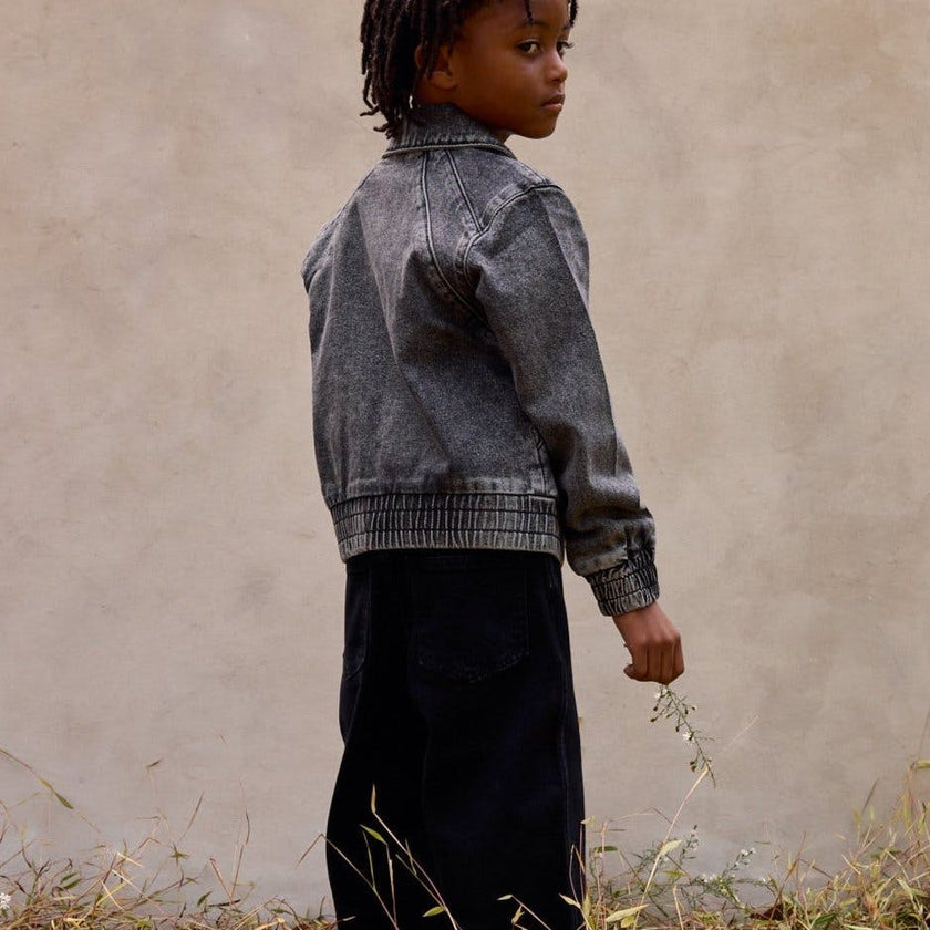 Denim Starburst Jacket