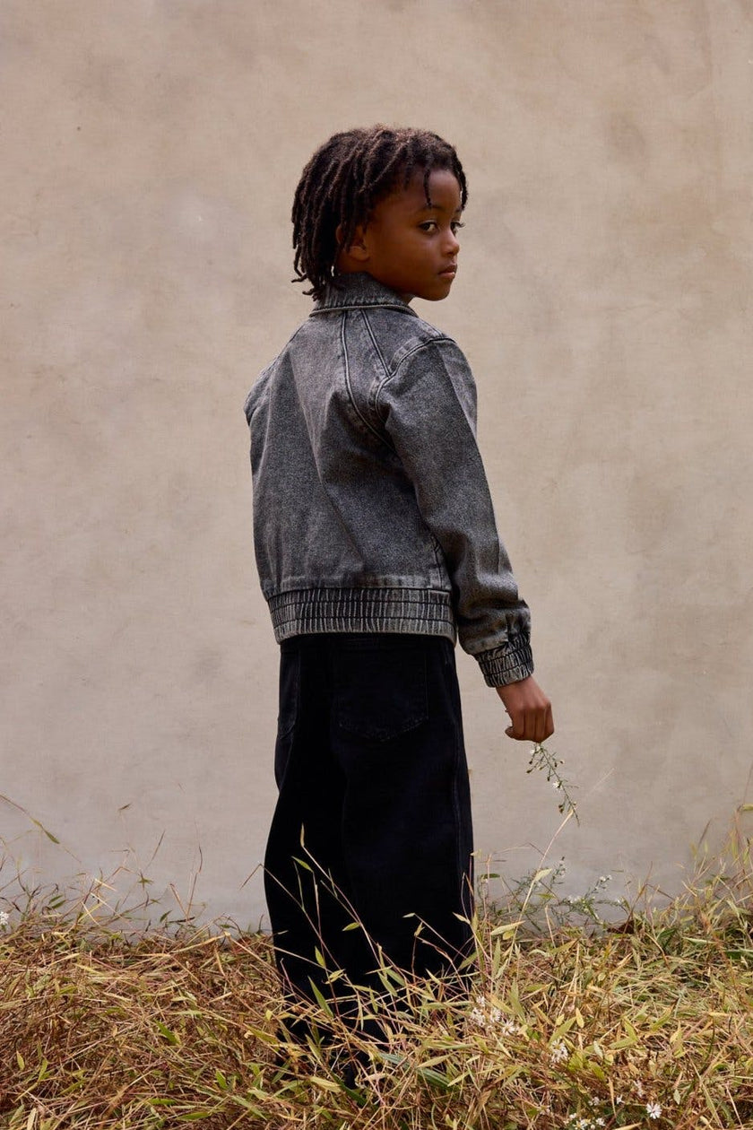 Denim Starburst Jacket