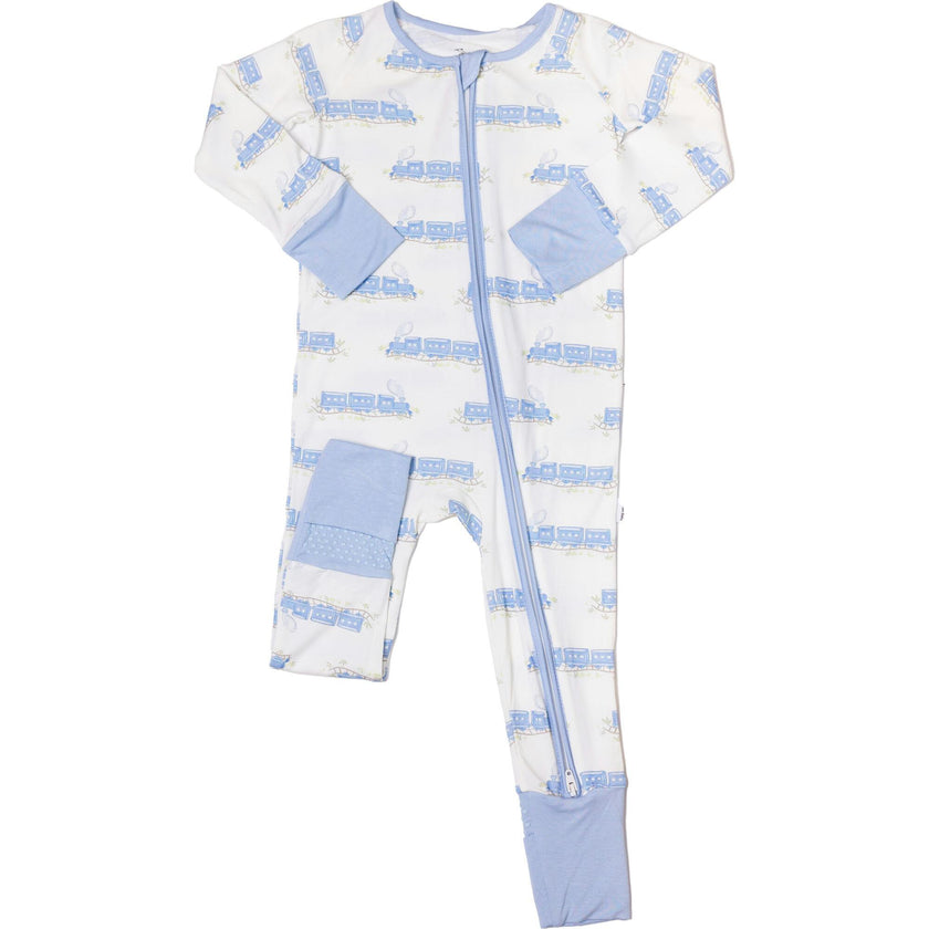 Train - Sleep Romper zip