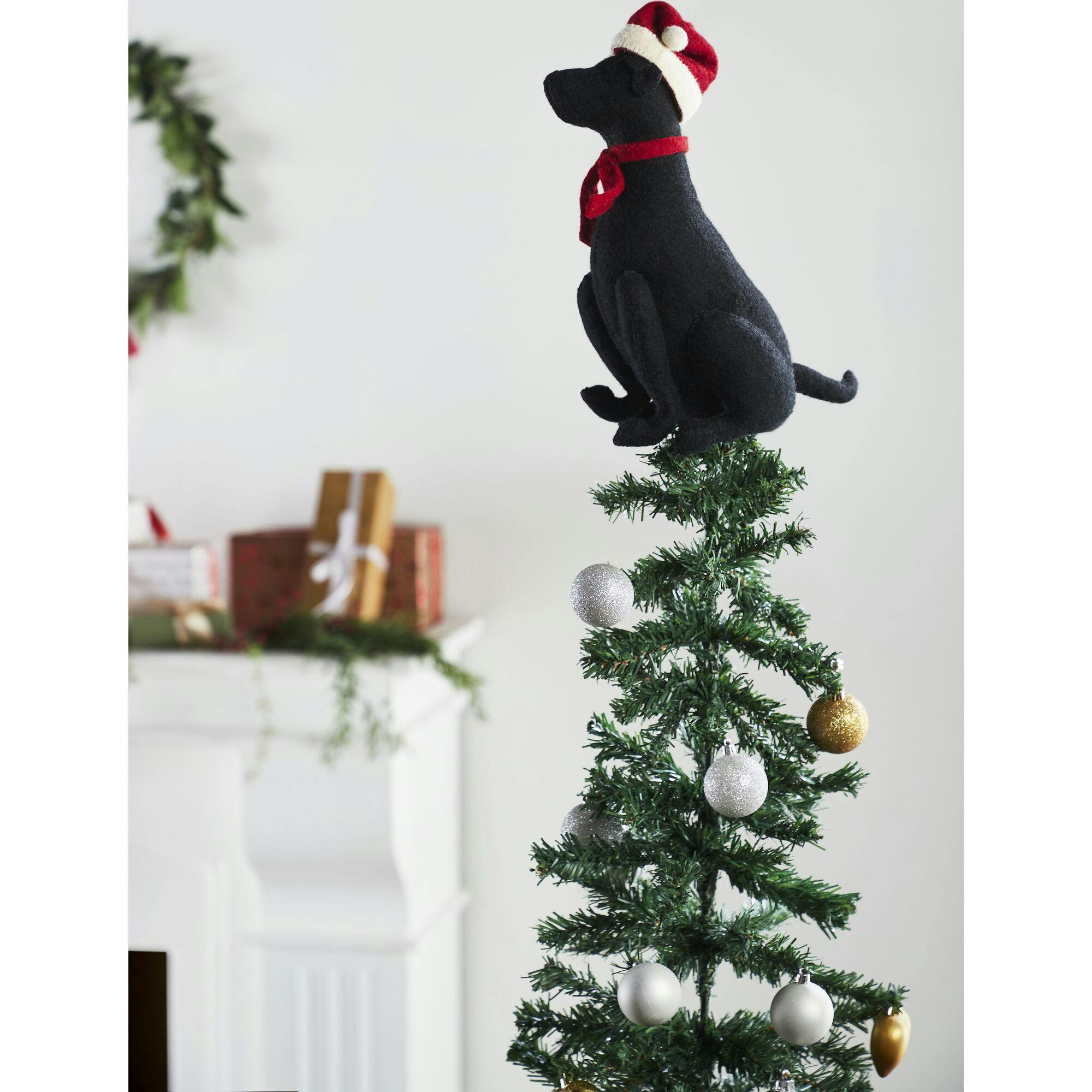 Christmas Tree Topper in Hand Felted Wool