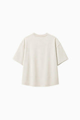 Mochi Teen T-Shirt Black Iris Embroidery