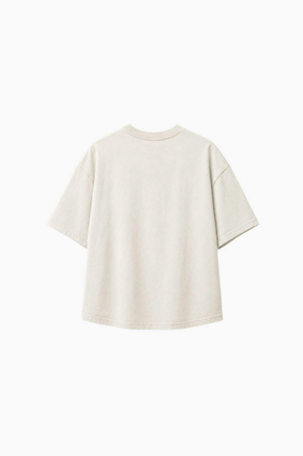 Mochi Teen T-Shirt Black Iris Embroidery