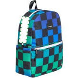 Kane Backpack, Blue Checkerboard