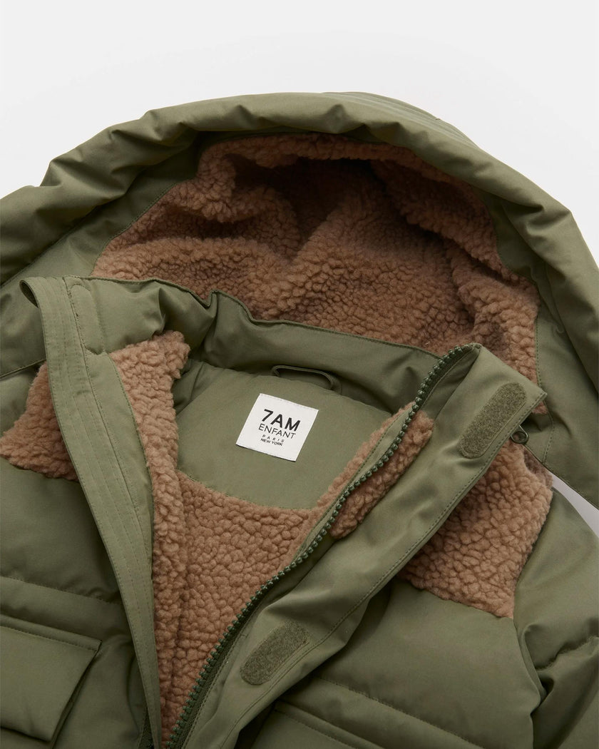 Puffer Jacket • Benji Appliqué