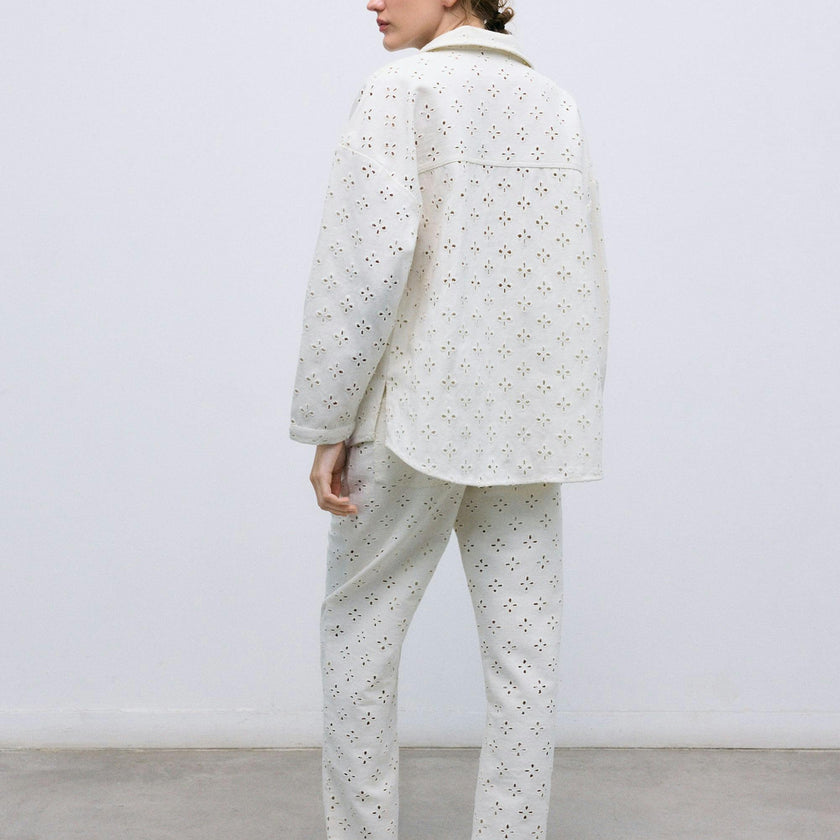 Camelia Woman Blouse Pure Cloud Denim