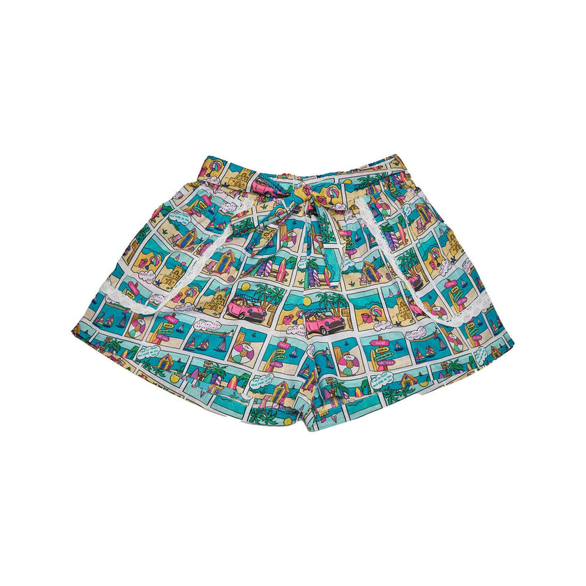 Girls Cotton Shorts – Lightweight Summer Style (Bondi)
