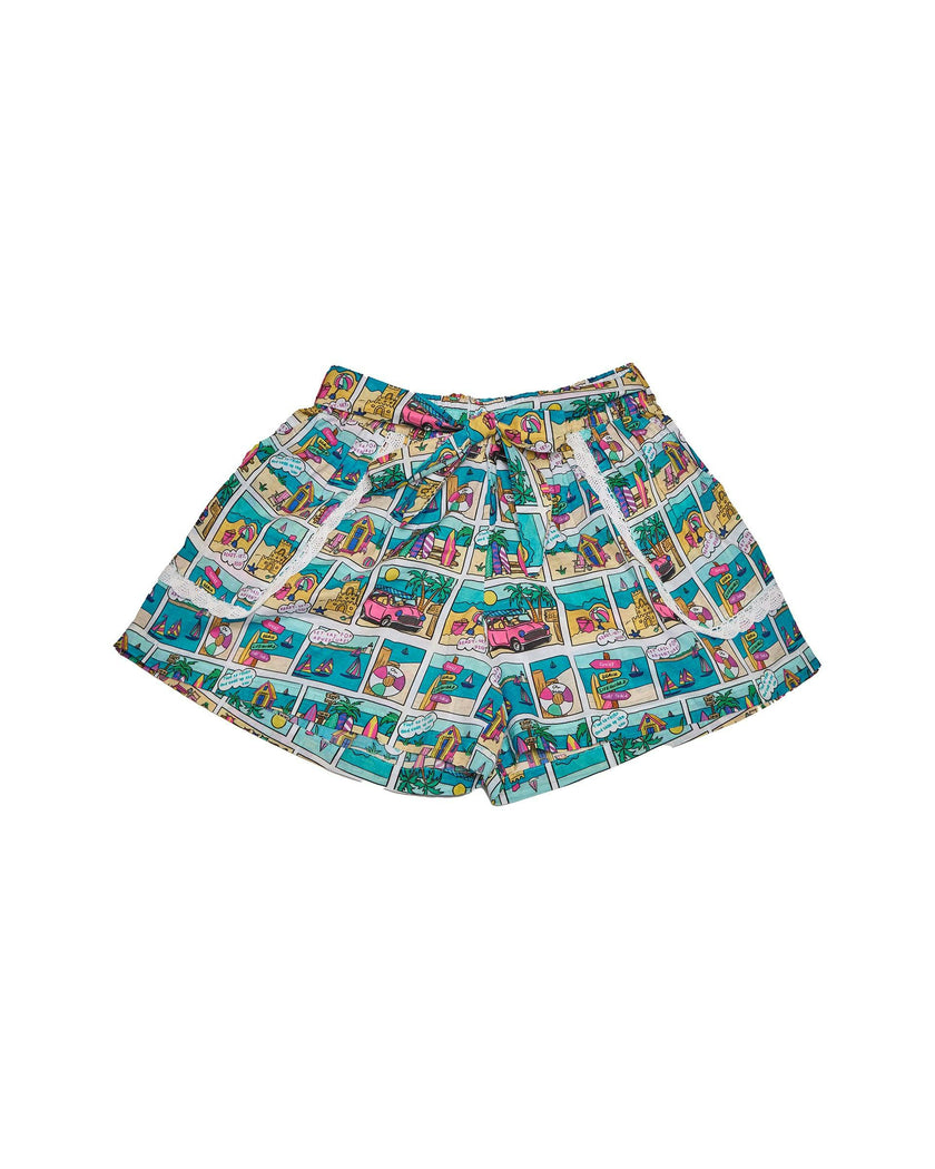 Girls Cotton Shorts – Lightweight Summer Style (Bondi)