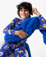 Space Jam Bamboo Sherpa Blanket