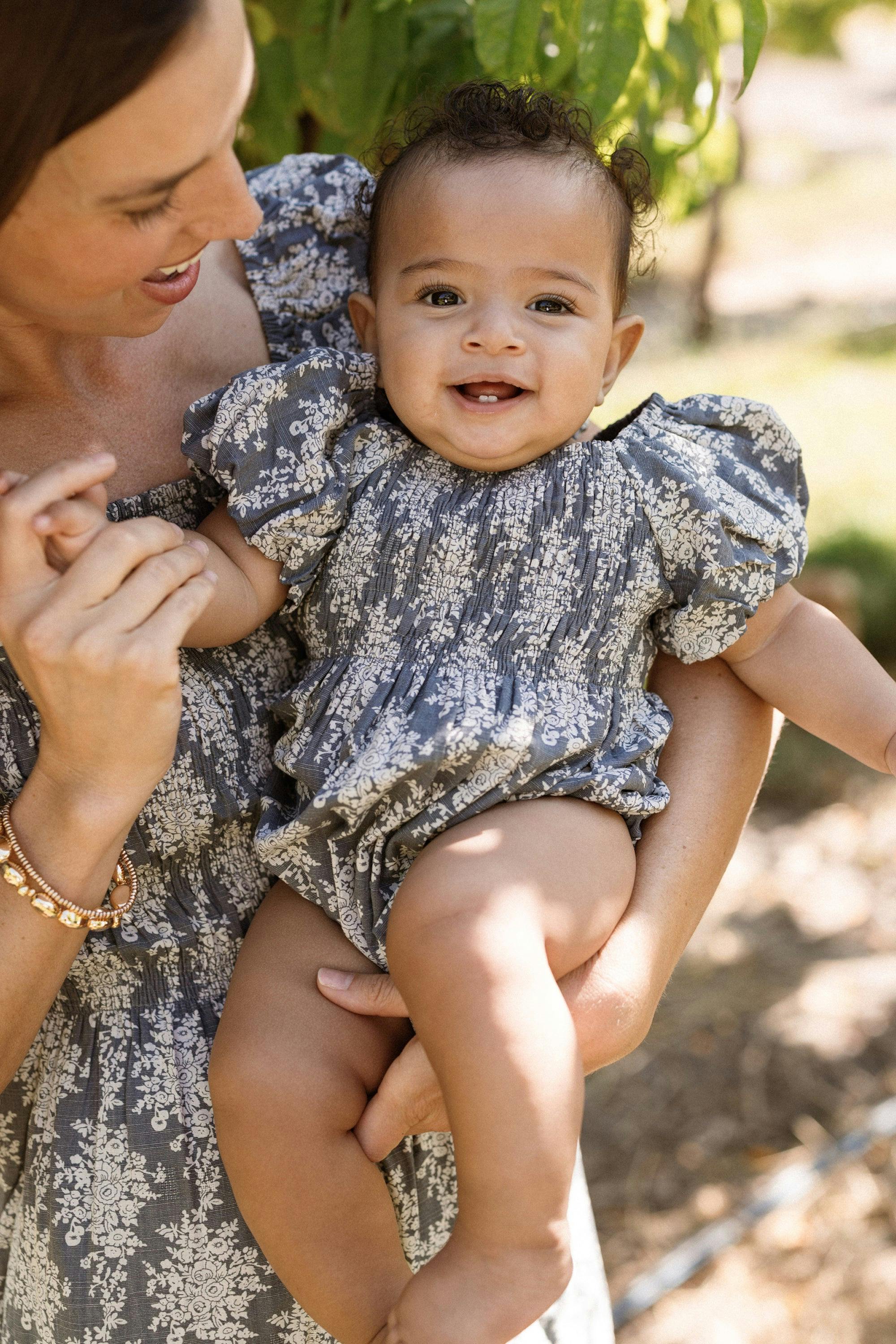 Baby Lisa Romper in Jolie Fleur