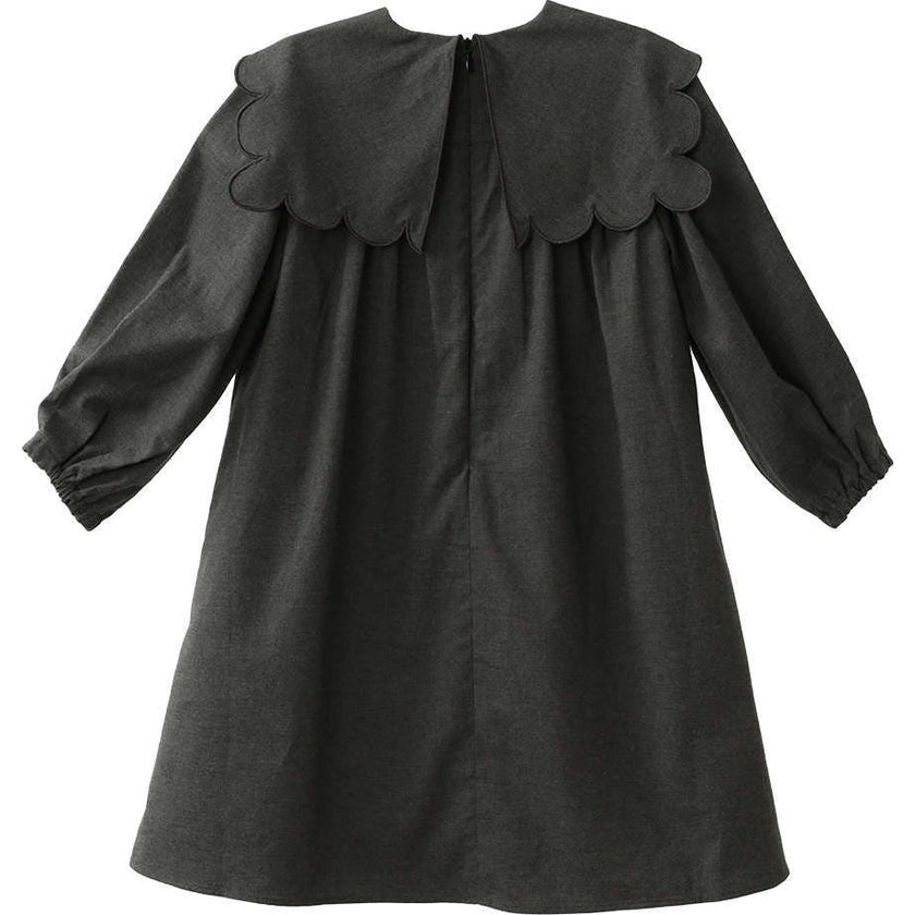 Melody dress (khaki/charcoal)