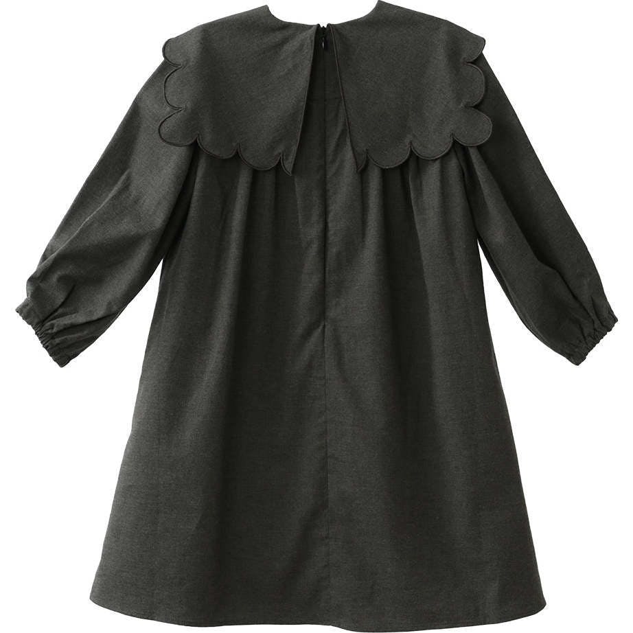 Melody dress (khaki/charcoal)