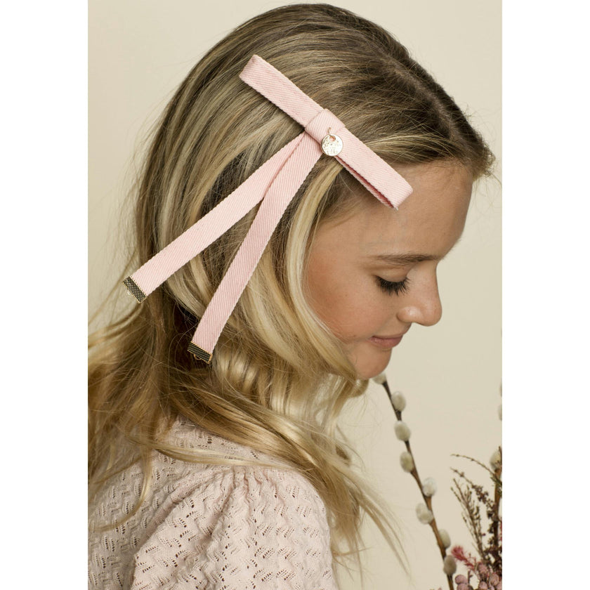 Maddy Twill Bow Clip