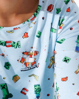 Minecraft: Chicken Jockey Bamboo Kids Pajamas