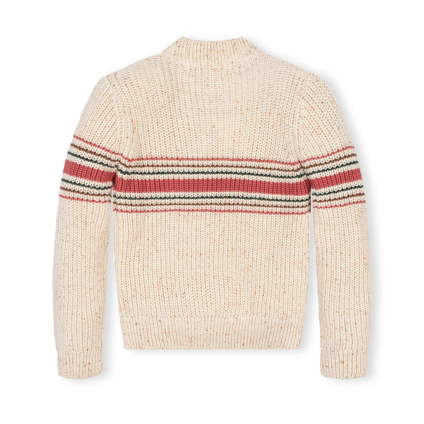 Organic Mock Neck Sweater