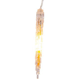 10-Light LED Warm White Icicle Light Set