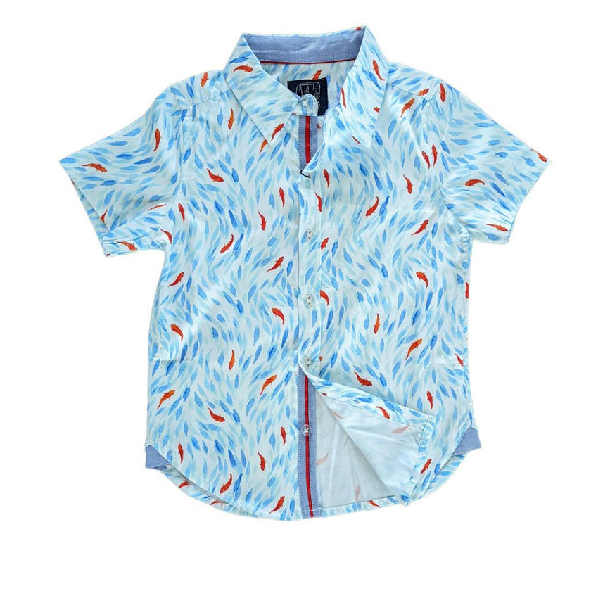 Koi Pond Shirt in Short Sleeves